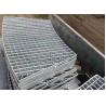 Buy cheap Vertical Carbon Steel Grating 34mm Plug In Galvanized Steel Grating from wholesalers