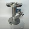 Buy cheap Stainless Steel 304 Flanged Y Type Strainer for Normal Temperature Filtration Needs from wholesalers