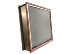 Clean Room Air Filtration System High Temperature HEPA Filter Aluminum Foil