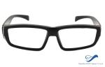 Plastic Frame Circular Polarized 3D Glasses Anti Scratch For Cinema