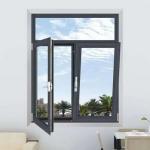 French Casement Glass Windows With 304 Stainless Steel Mesh And SKATE Original