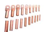 Copper Alloy Casting Copper Ring Terminals High Precision Sand Blasting Surface
