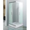 Buy cheap Square Printing Glass Shower Cubicles 800*800*2000mm With Sliding Door from wholesalers