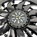 600W Long Wire Auto Radiator And Auxiliary Cooling Fan For Jaguar XEL XFL 2017 2