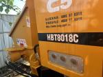SANY Used Concrete Trailer Pump Concrete Stationary Pump 85m3/H HBT8018C-5