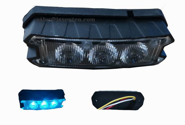 Amber DC12-24V Led warning head light , Grille light , Luces de trabajo，LED