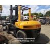 Buy cheap Yellow Tcm FD70Z8 Used Diesel Forklift Truck 7 Ton Rated Loading Capacity from wholesalers