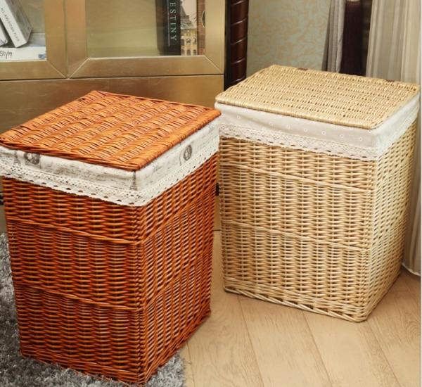 Buy cheap Rattan Wicker Willow Baby Toys Dirty Clothes Storage Laundry Basket ECO Friendly Fashion Baskets Decorations Furniture from wholesalers