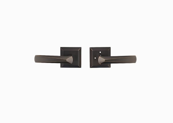 Buy cheap Brass Privacy Lever Door Handle from wholesalers