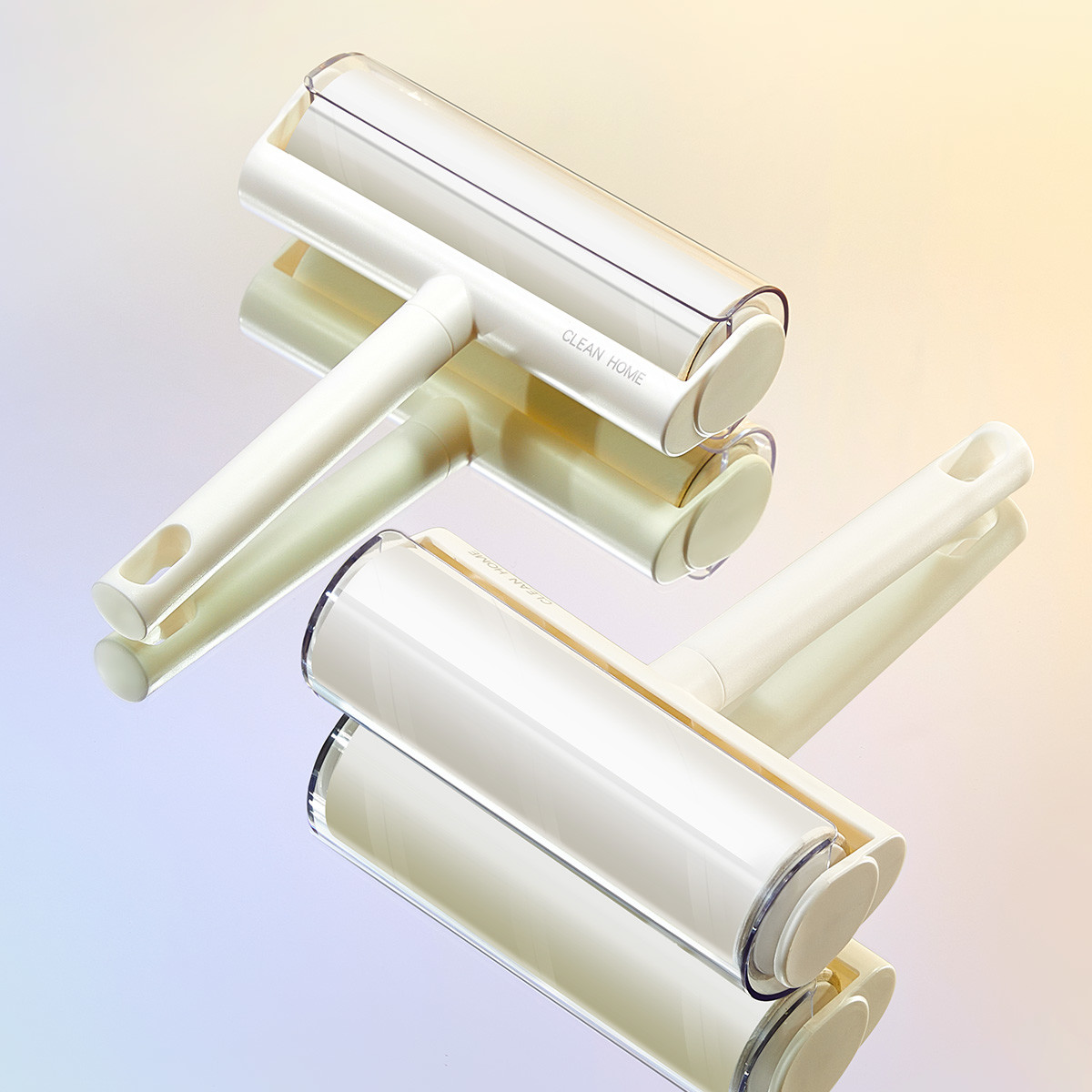 Strong Sticky 16cm Lint Remover Roller Pet Hair Remover Roller For Car Pets