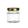 Buy cheap Clear Bottle Jars With Lids Hexagon Glass Storage Jar For Tea Canister from wholesalers