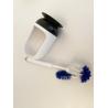 Buy cheap 12x40cm Toilet Bowl Brush And Holder For Bathroom Storage PP Bristles from wholesalers