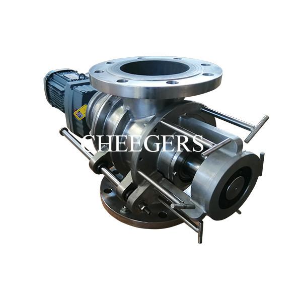 Buy cheap 100kg/h DN100 Sanitary Rotary Valve 304L Stainless Steel from wholesalers