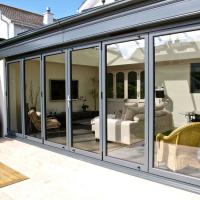 Buy cheap Swing And Slide Glass Door Window Home Frameless Glass Folding Door Sound product