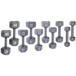 Anti Slip 50 Lb Cast Iron Kettlebell Anti Wear 2.5kg Hex Head Dumbbells