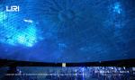 Waterproof Metal Frame Geodesic Dome Tent 60m Diameter