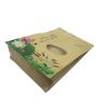 Buy cheap 250g 500g Lotus Seeds Flat Bottom Packaging Bag With Opening Window Heat Seal from wholesalers