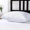 Buy cheap 100% Cotton Quilted Beige Pillow Covers Hidden Zipper Hypoallergenic Pillow Cases from wholesalers