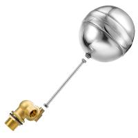Buy cheap Brass Water Control Float Valve , Mini Industrial Ball Float Valve product