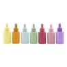 Buy cheap Customzied 20ml 30ml & 50ml Flat Shoulder Glass Essential Oil Bottle With Dropper Cap from wholesalers