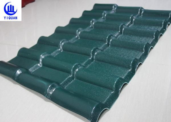 Buy cheap Stable Fire Froof Synthetic Resin Roof Tile For Villa , Residential 2.3mm Thickness from wholesalers
