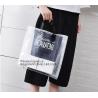 Buy cheap Manufacturer Custom Logo Transparent Clear PVC Plastic Portable Packaging Promotional Gifts Shopping Tote Bag, bagease from wholesalers