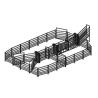 Buy cheap 1.6mm Round Galvanized Livestock Fencing 42mm 32mm OD from wholesalers