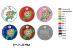 Die stamping, Die Cast, Die Struck Metal Tortoise Shopping Trolley Coin Key