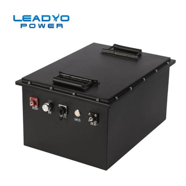 Buy cheap 48V 100Ah Floor Cleaning Machine Battery Deep Cycle LiFepo4 AGV Battery Pack from wholesalers