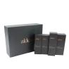 Buy cheap Black Magnetic Lid Cosmetic Gift Boxes For Luxury Skincare Product Sets Packaging from wholesalers