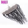 Buy cheap Kinky Curly Peruvian Human Hair Lace Frontal 13x4 With Baby Hair Fashion from wholesalers