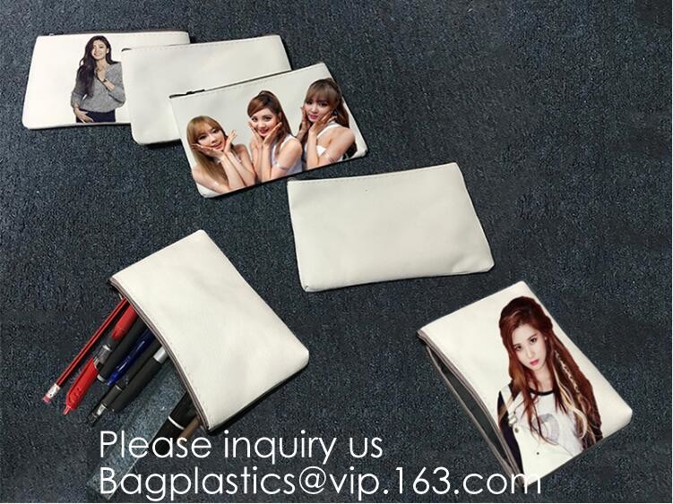 Personalized Zipper Pouch Customized Makeup Bag Canvas Cosmetic Bag,Fashion Ladies Canvas Cosmetic Bag for Makeup PACK