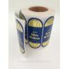 Buy cheap Custom Printing Hot Gold Stamp Label Sticker Paper Roll from wholesalers