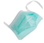 clinical Surgical Face Mask 3 Ply , Disposable Hospital Masks 17.5x9.5cm