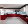 Buy cheap Simple Traditional Mdf Wood Kitchen Cabinets , Pull Out Slider Basket Kitchen Cupboard from wholesalers