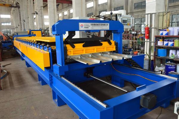 Color Coated Colis Roof Panel Roll Forming Machine , IBR Sheet Roll Forming