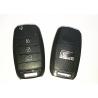 Buy cheap Plastic Material KIA Remote Key RKE-4F13 / 3 BUTTON Flip Key Car Remote from wholesalers