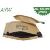 Buy cheap Brown Kraft Paper Child Resistant Bags For Edible Weed Seeds Packaging from wholesalers