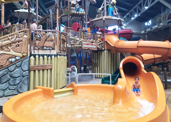 Hotel And Resort Fiberglass High Speed Water Slide