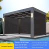 Buy cheap Outdoor Courtyard Four Corner Pavilion with Electric Louver Turning and Aluminium Alloy Frame from wholesalers
