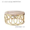 Buy cheap stainless steel dining table base leg hairline gold coffee table base for hospitality projects from wholesalers