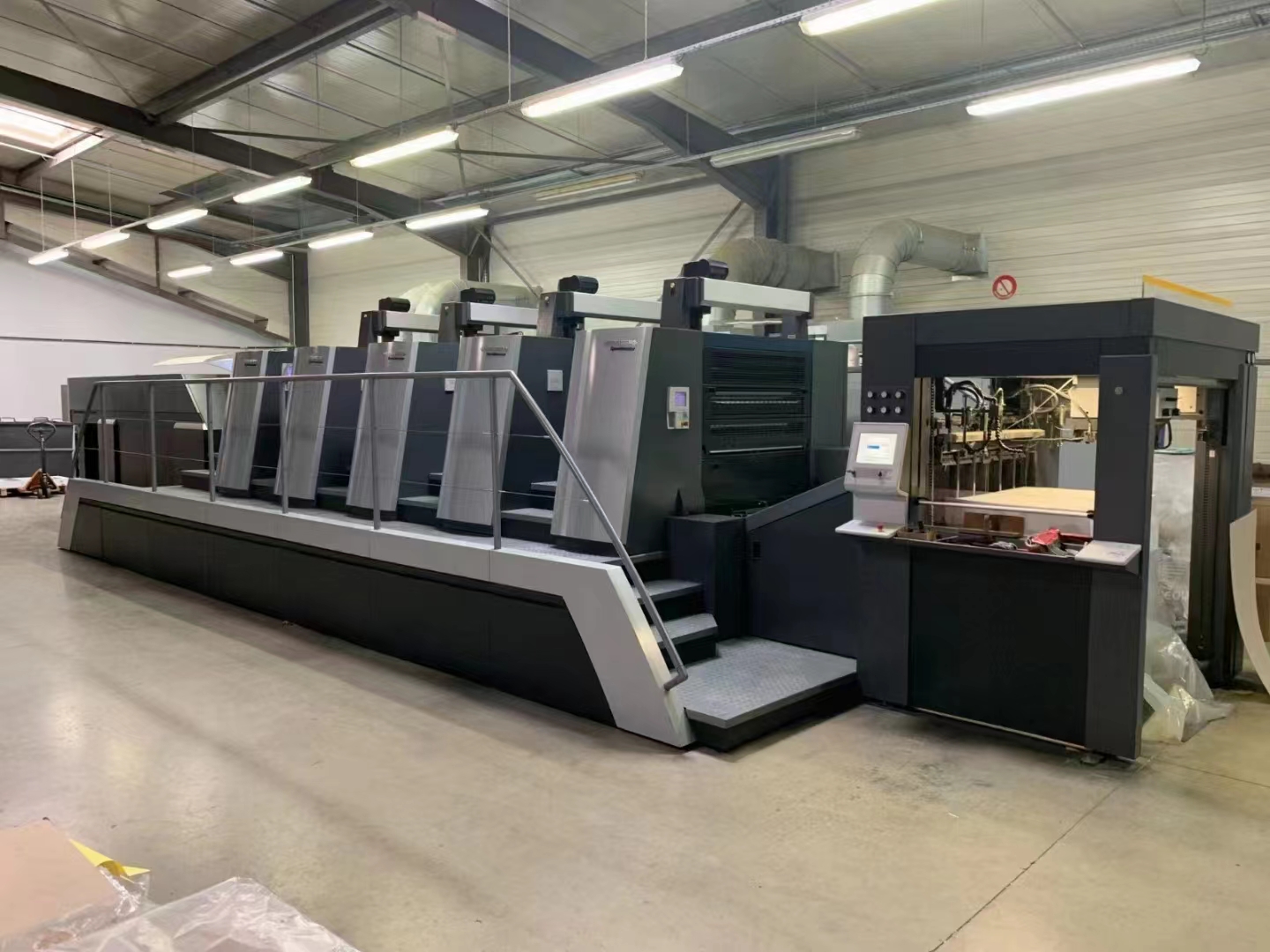 380V/50HZ HDB XL75-4 Heidelberg 4 Color Offset Printing Machine 100000KG