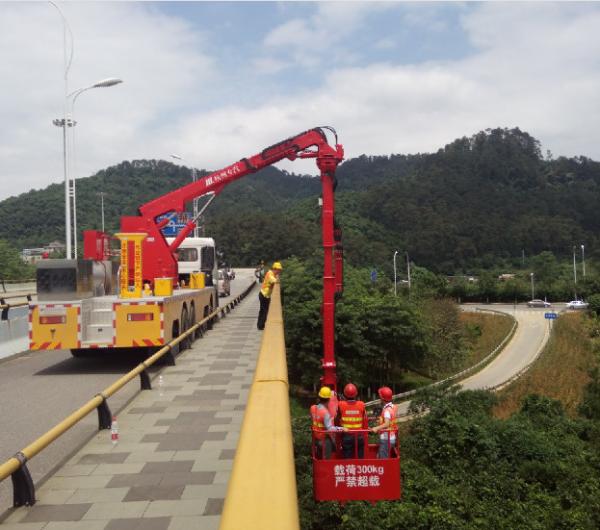 Buy cheap Dongfeng Chassis National V 18m Bucket Bridge Inspection Equipment from wholesalers