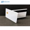 Buy cheap SLE4442 Pearl Chip Blank Magstripe Cards W HiCo 2 Track Silver Mag Stripe from wholesalers