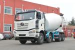 Buy cheap J6P 375HP 8X4 Fully Floating Flat Top Half Displacement 7.86m³ FAW Jiefang Concrete Mixer Truck from wholesalers