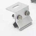 Silver Aluminum Photovoltaic Solar Panel Fixture For Extreme Weather Resistance