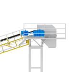 Flexible Layout Belt Conveying Equipment 60-120t/H