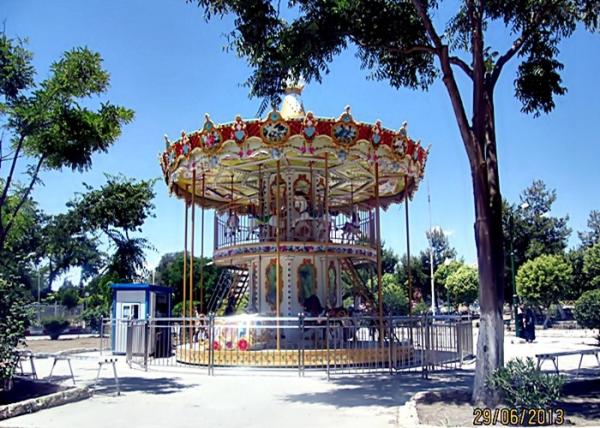 Buy cheap 24/36 Seats Double Decker Carousel , Carnival Horse Ride For All Parks from wholesalers