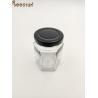 Buy cheap 35ml Muti Prismatic Bottle 45ml 65ml 85ml Clear Hexagon Glass Honey Jar from wholesalers