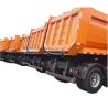Buy cheap 3/4 Axle Rear Dump Semi Trailer , Hydraulic Cylinder U Type 20 Tons 50 Tons Tipper Dump Truck For Sale from wholesalers